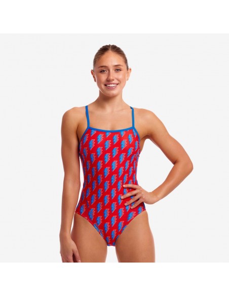 Maillot de bain Femme - Single strap - Hot Volt - FUNKITA - MySwim.fr