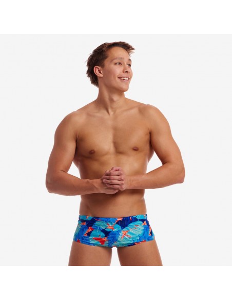 Maillot de Bain Homme - Sidewinder Trunks - Lots Leaves - FUNKY TRUNKS - MySwim