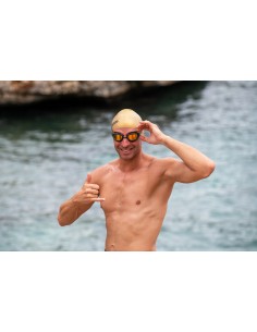 Lunettes Triathlon PREDATOR Titanium -  Orange - ZOGGS - MySwim.fr 2