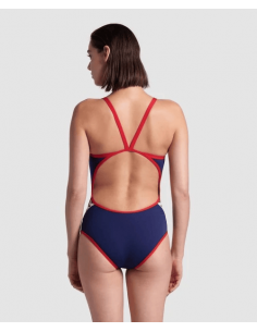 Maillot de Bain - Icons Superfly Uni - Rouge/Bleu - Arena - MySwim.fr 2