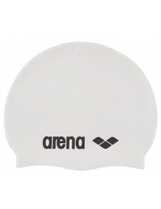 Bonnet Classic Silicone Blanc - Arena - Entraînement et Compétition - ARENA - MySwim.fr