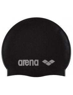 Bonnet Classic Silicone Noir - Arena - Entraînement et Compétition - ARENA - MySwim.fr