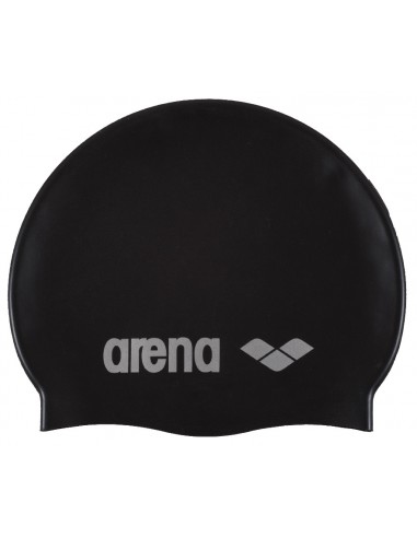 Bonnet Classic Silicone Noir - Arena - Entraînement et Compétition - ARENA - MySwim.fr