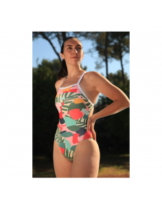 Maillot de bain une pièce femme Mako Aumaka Collage