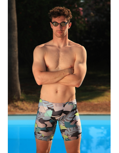 Maillot de bain shorty - Collage Camo