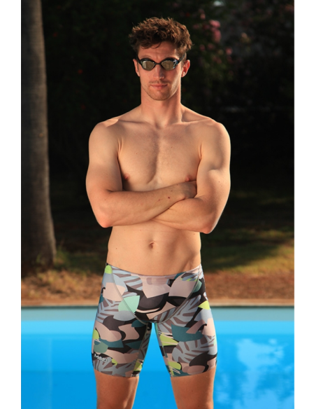 Maillot de bain shorty - Collage Camo