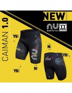 Combinaison SwimRun - Jammer - CAIMAN 1.0 - NU - MySwim 2