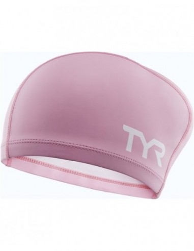 TYR - Bonnet de bain silicone pour cheveux long - Bonnet de natation