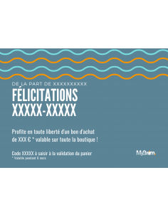 Carte Cadeau Célébration