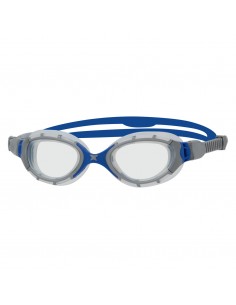 Lunettes - Triathlon - Eau libre  - PREDATOR FLEX Silver blue - ZOGGS - MySwim.fr