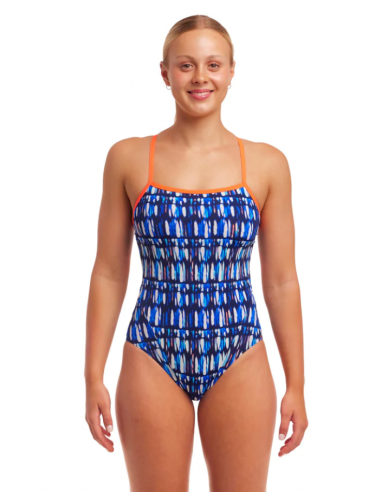 maillot une pièce - Funkita - single strap - Perfect Teeth - MySwim.fr