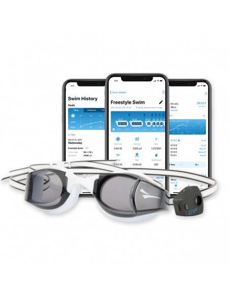 Smart Goggle - lunettes connectées de natation - Finis - Myswim.fr