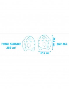 Plaquettes entraînement - M - Unisex - ZEROD - MySwim 2